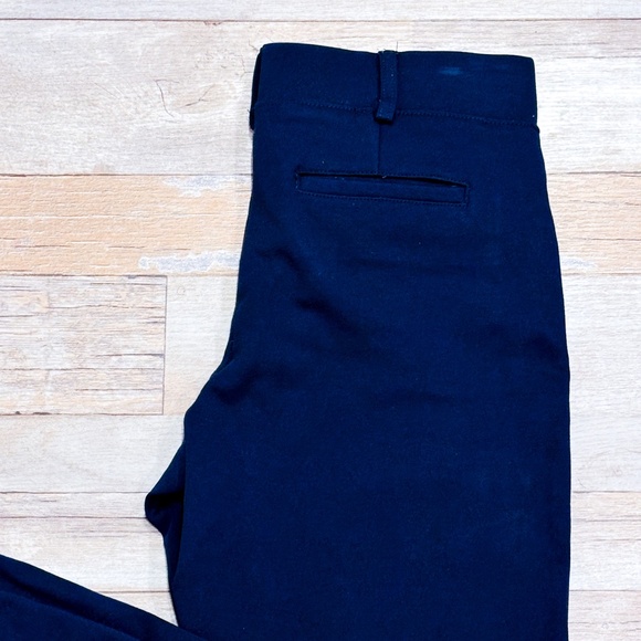 GRENIER Navy stretch pants with rhinestones - Picture 2 of 10